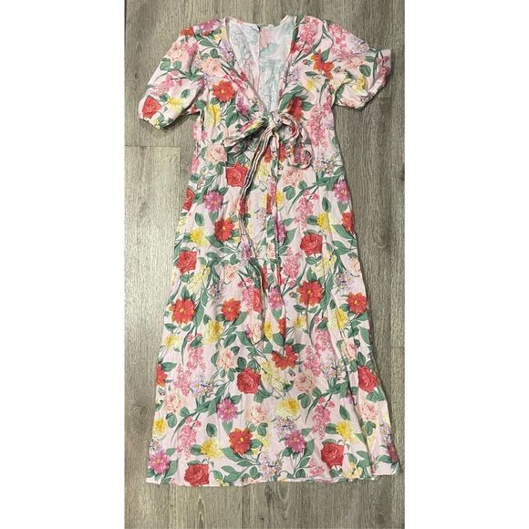 Old Navy Floral Maci Dress XL New SOLD OUT ONLINE - Picture 2 of 10